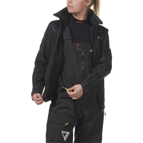 2025 Musto Womens BR1 Solent Sailing Jacket 82404 - Black